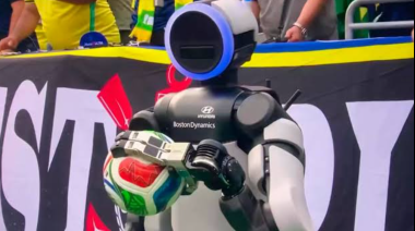 Robot humanoide Atlas sorprende con celebraciones durante el Mundial