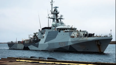 Argentina protesta ante Reino Unido por incidente naval en Malvinas
