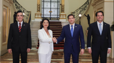 Keiko Fujimori recibe a Marco Rubio para fortalecer cooperación bilateral