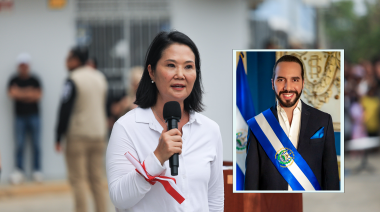 Keiko Fujimori anuncia visita a El Salvador a fines de octubre tras invitación de Nayib Bukele
