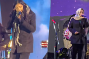 Corazón Serrano rompe esquemas en Juliaca por su vestuario invernal