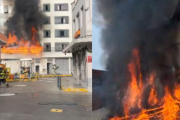 Voraz incendio alarmó al Rímac en plena Navidad