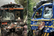 Choque frontal de dos trenes rumbo a Machu Picchu deja un muerto y unos 30 heridos