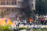 Dos explosiones en Siria dejan heridos durante visita de Macron