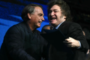 Justicia brasileña impide visita de Milei a Jair Bolsonaro