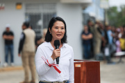 Keiko Fujimori aseguró que su Gobierno respalda a las Fuerzas Armadas